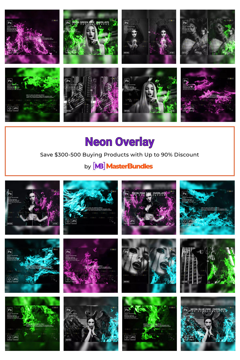 Neon Overlay Pinterest image.