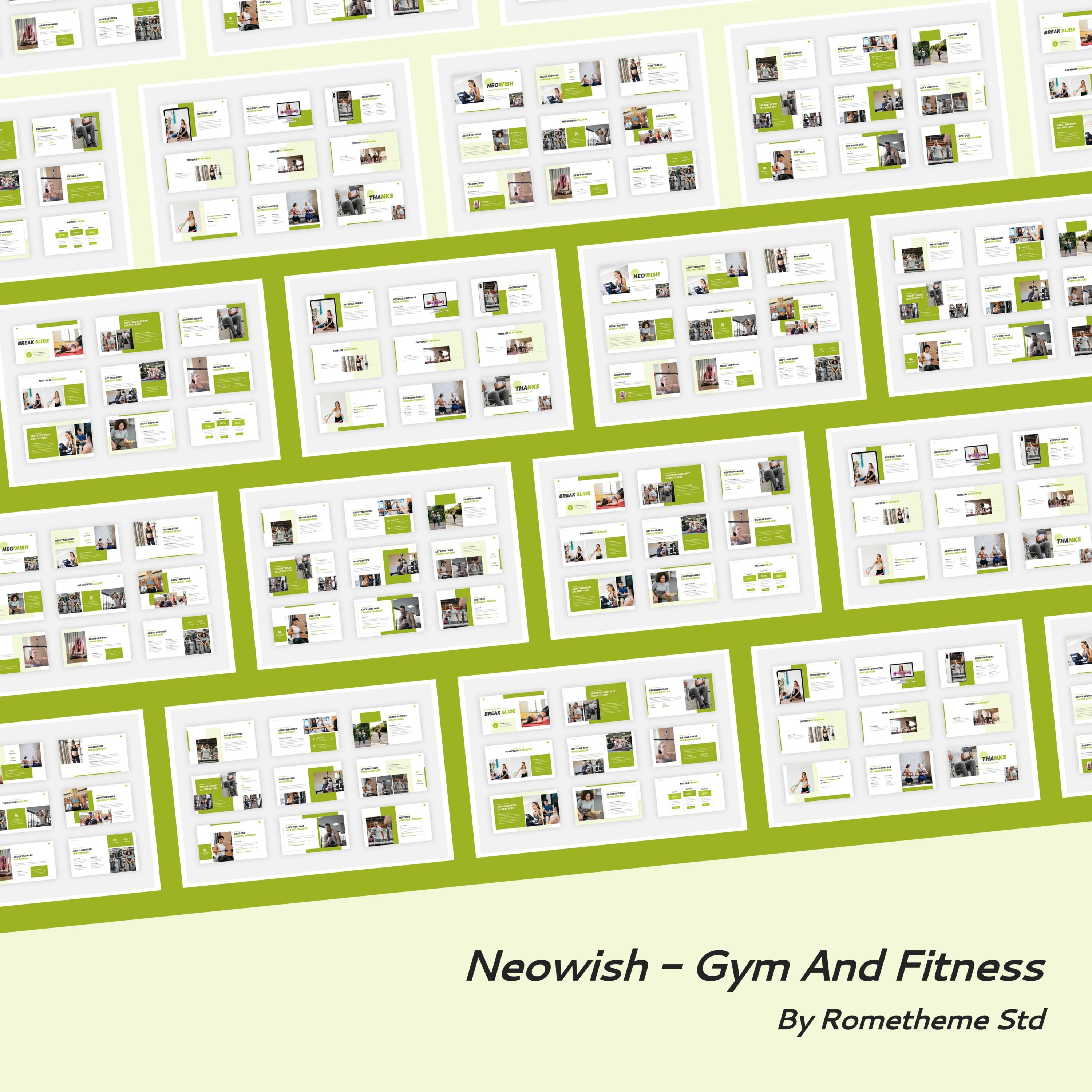 Neowish - Gym And Fitness cover.