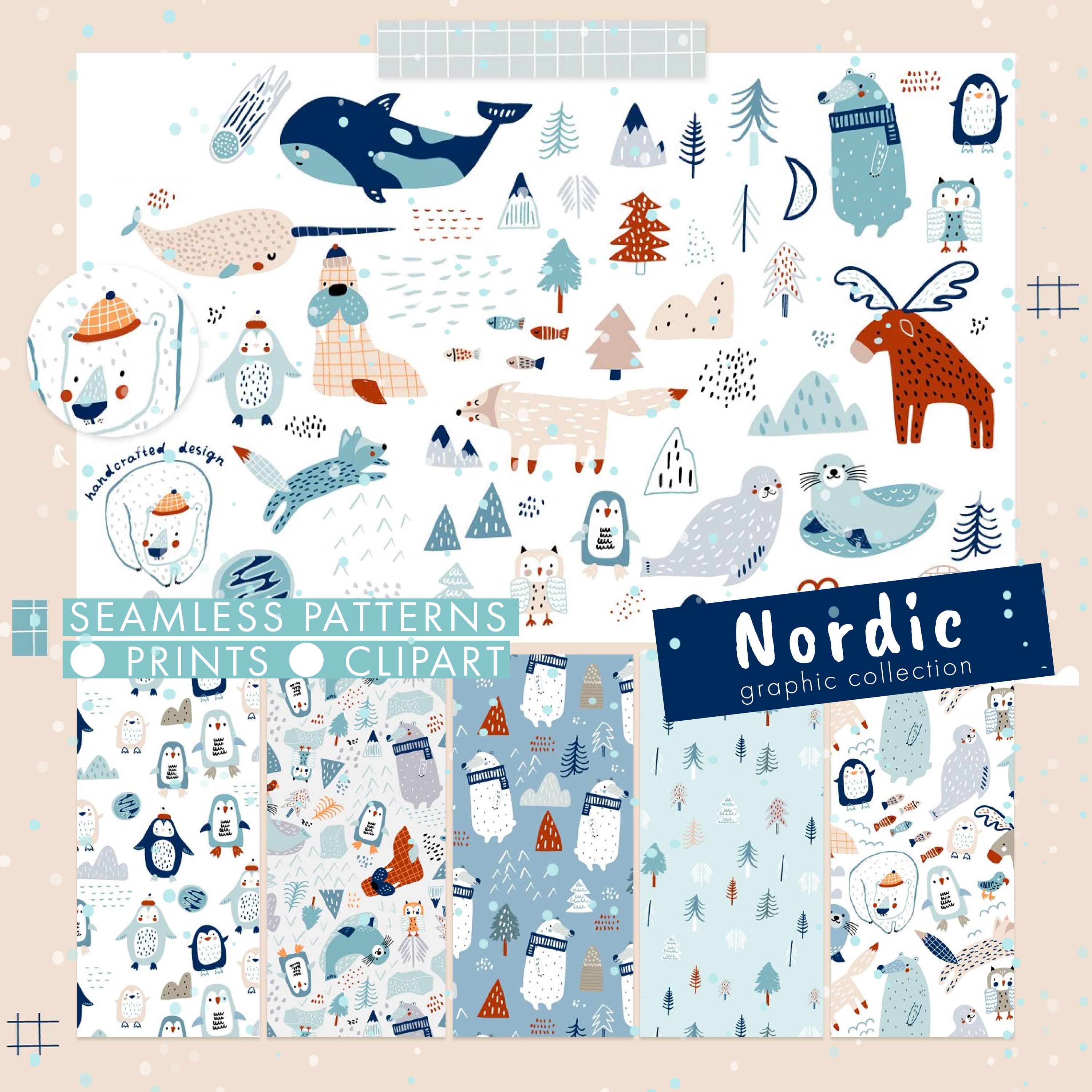 Nordic. Graphic collection cover.