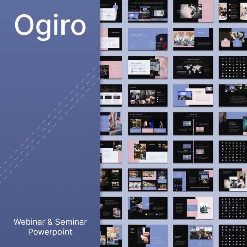 Ogiro : Webinar & Seminar Powerpoint.