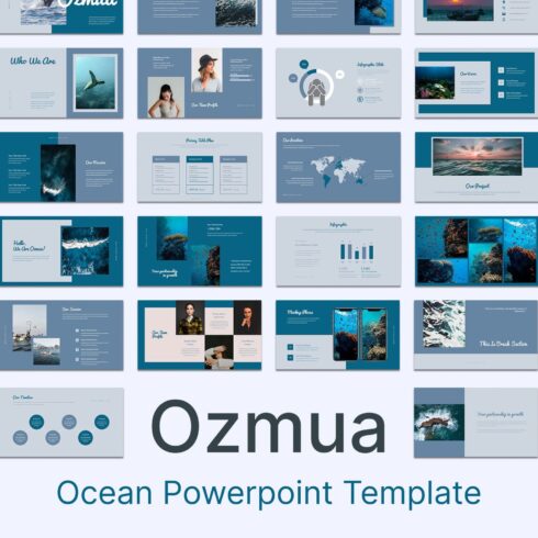 Ozmua : Ocean Powerpoint Template.