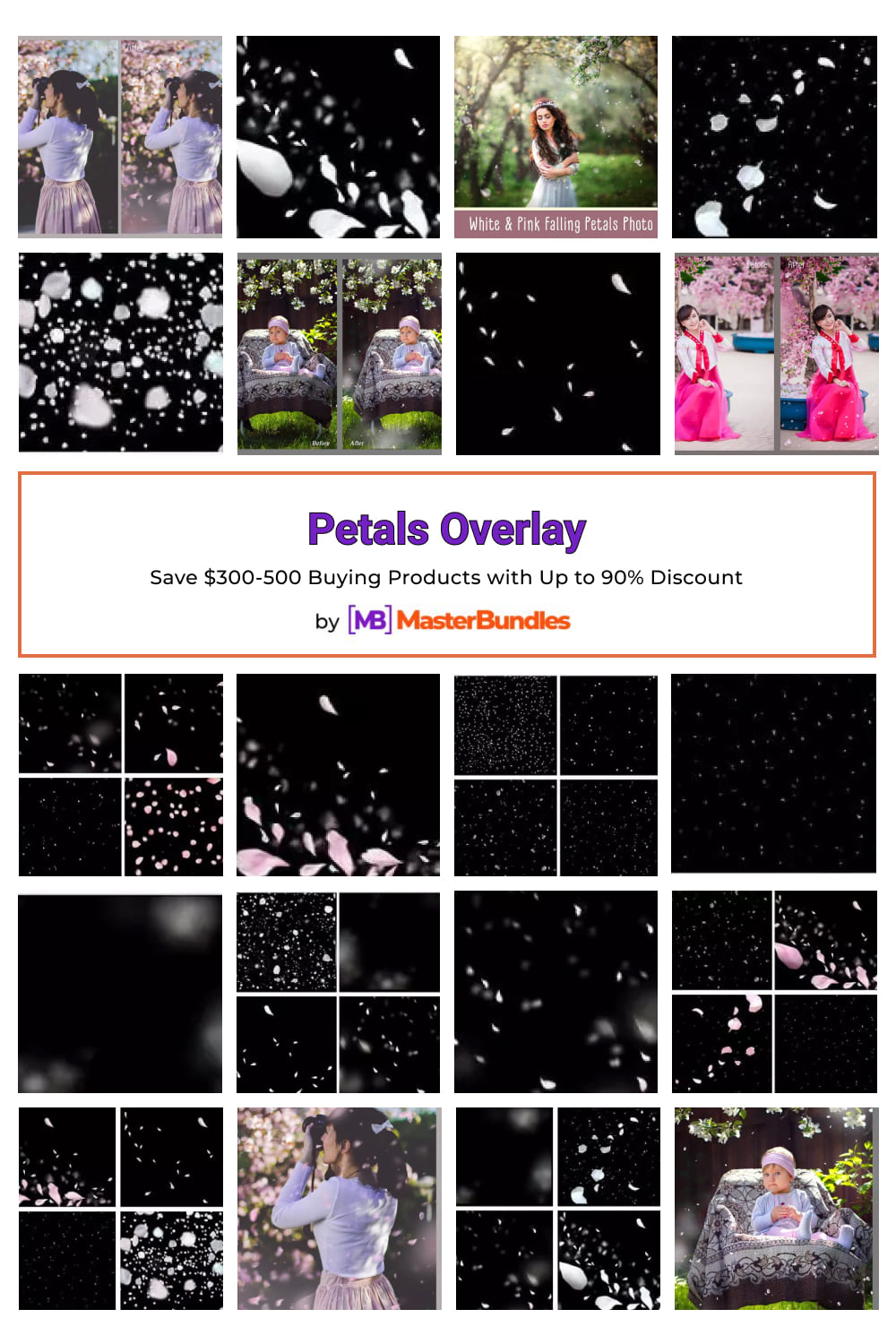 Petals Overlay Pinterest image.