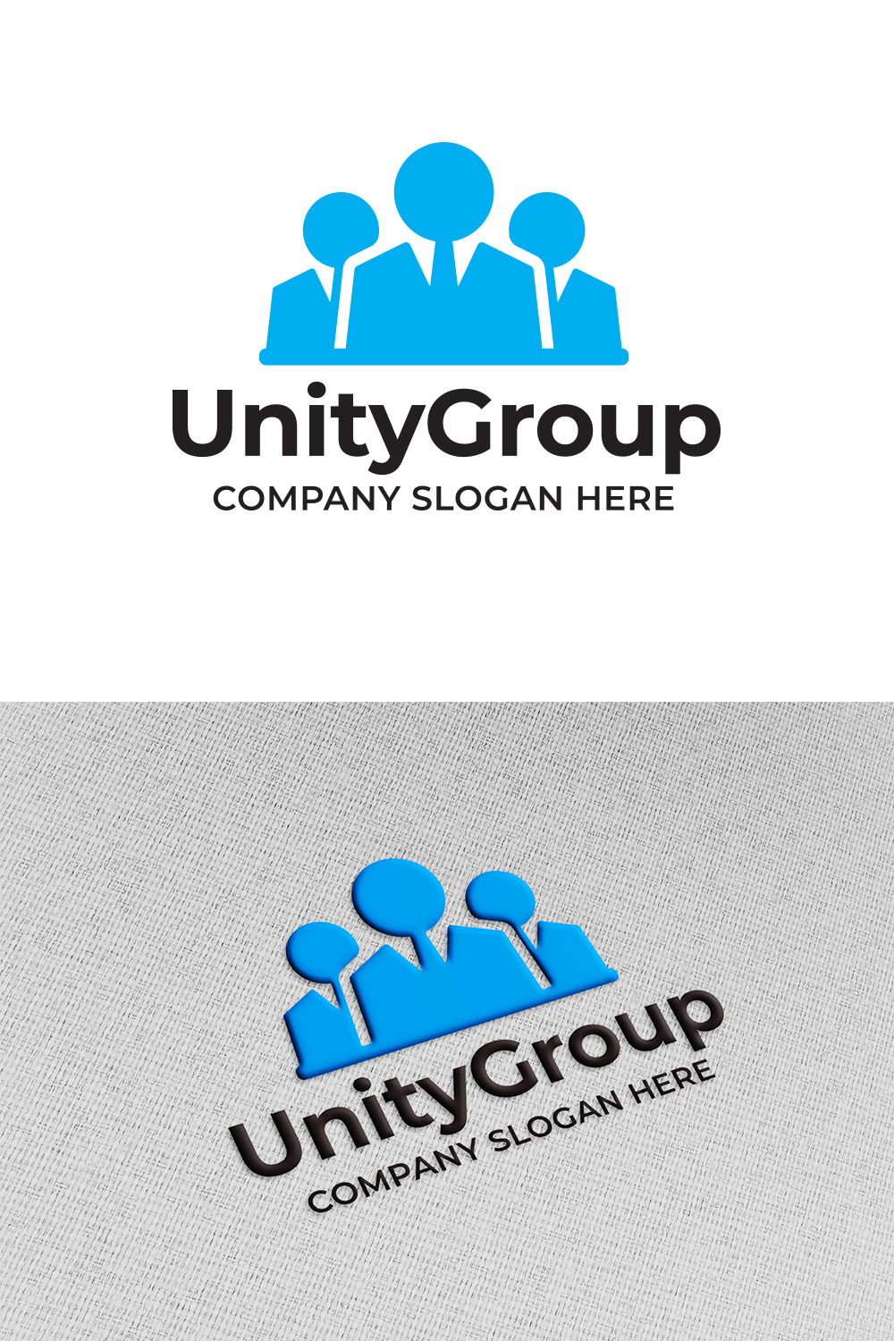 pinterest Unity Group Logo - People Logo - Community Logo