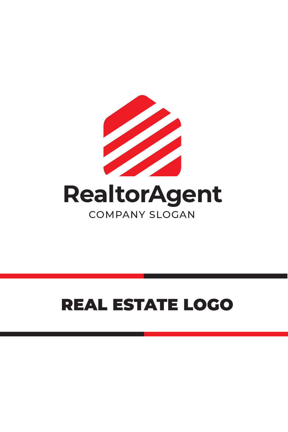 pinterest Realtor Agent Logo - Real Estate - House Broker - Architecture