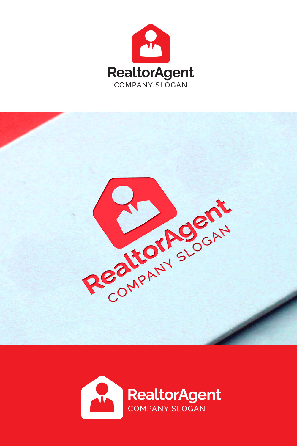 pinterest Realtor Agent Logo - Real Estate - House Broker - Architecture