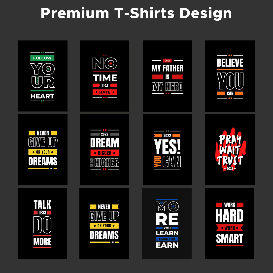 premium tshirts design