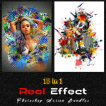 preview Real Effect Photoshop Action Bundles.
