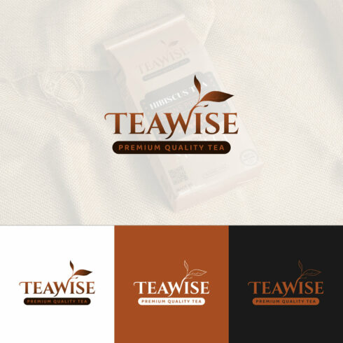 preview image Tea Company Logo Design - TeaWise Logo Template.