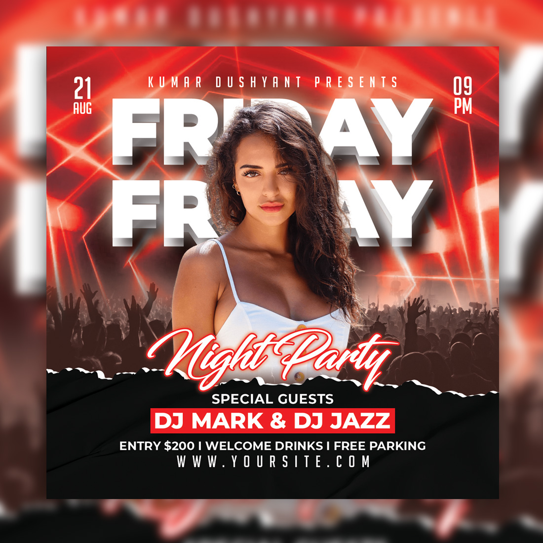 preview image Night Club Flyer Template