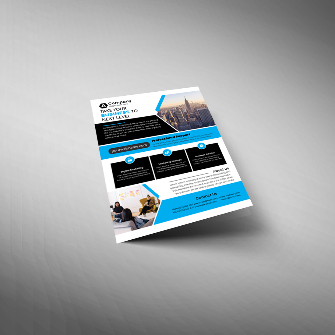 Corporate Flyer Design cover image.