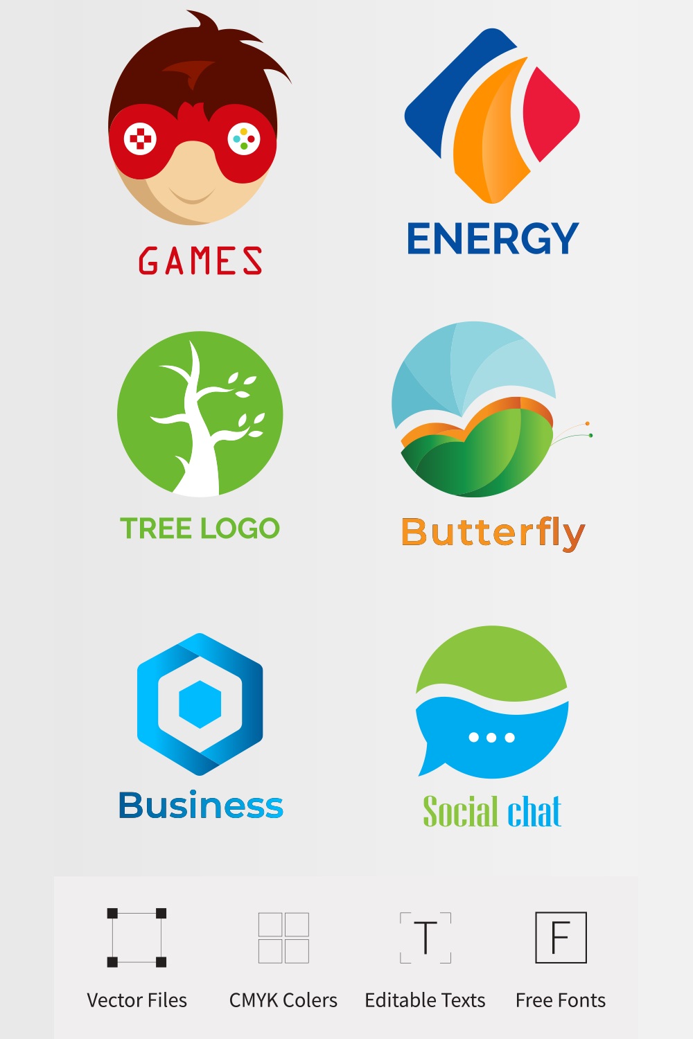 CREATIVE GAMING LOGO DESIGN BUNDLES - MasterBundles