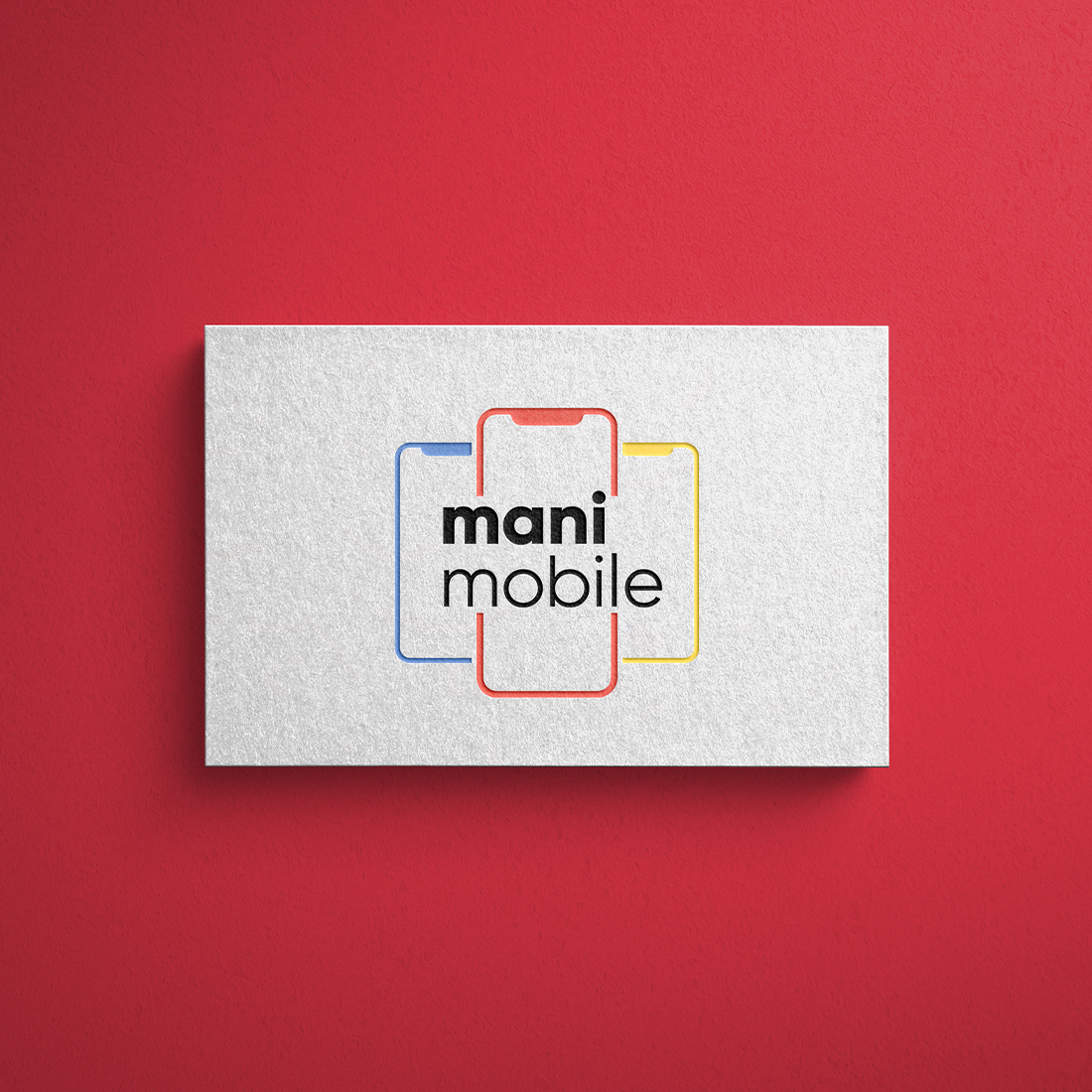 preview Minimal Mobile Store Logo Design.