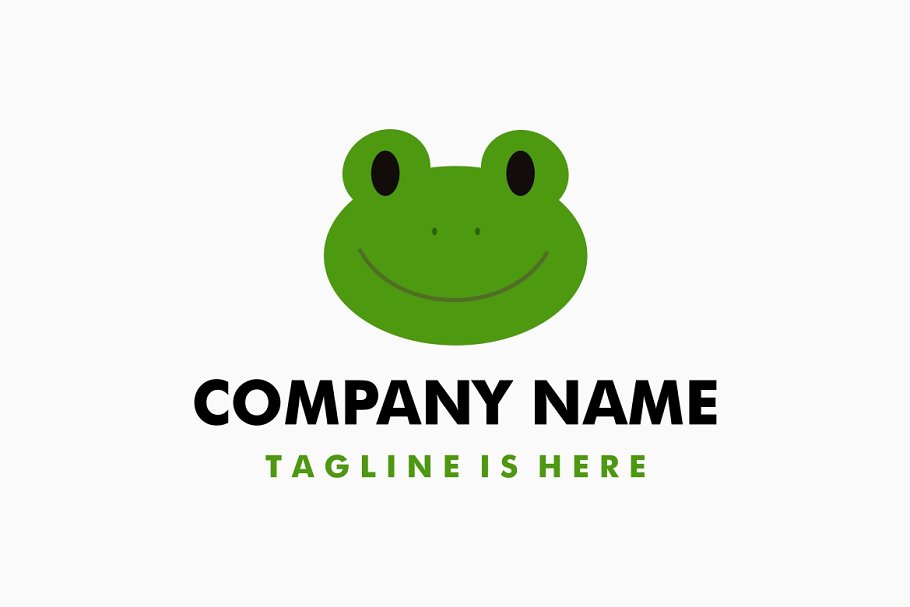 Cover image of Cute frog cartoon logo.