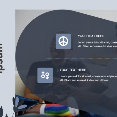Pride Month LGBTQ Powerpoint Template | Master Bundles