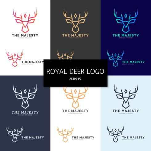 Royal Deer Logo.