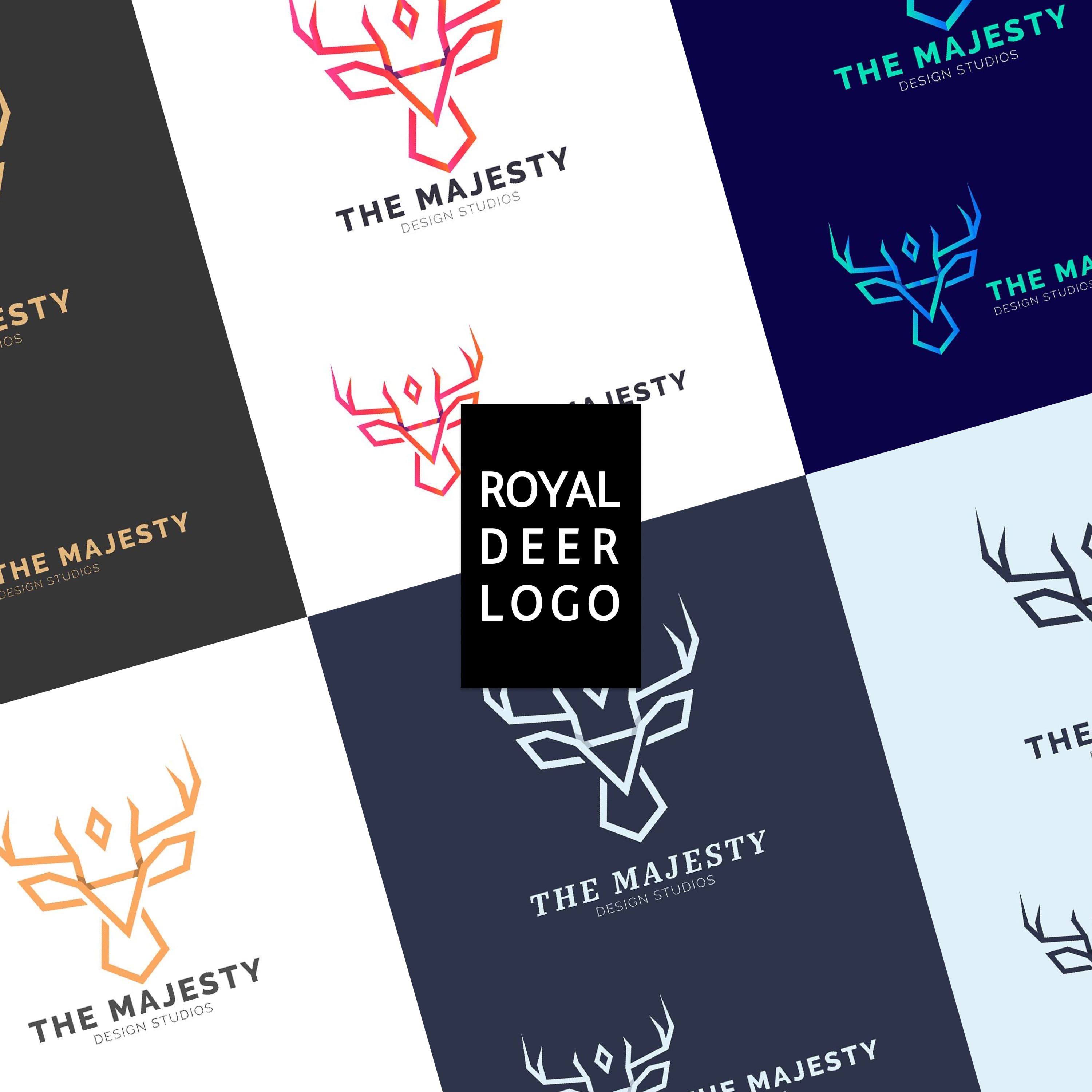 Royal Deer Logo cover.
