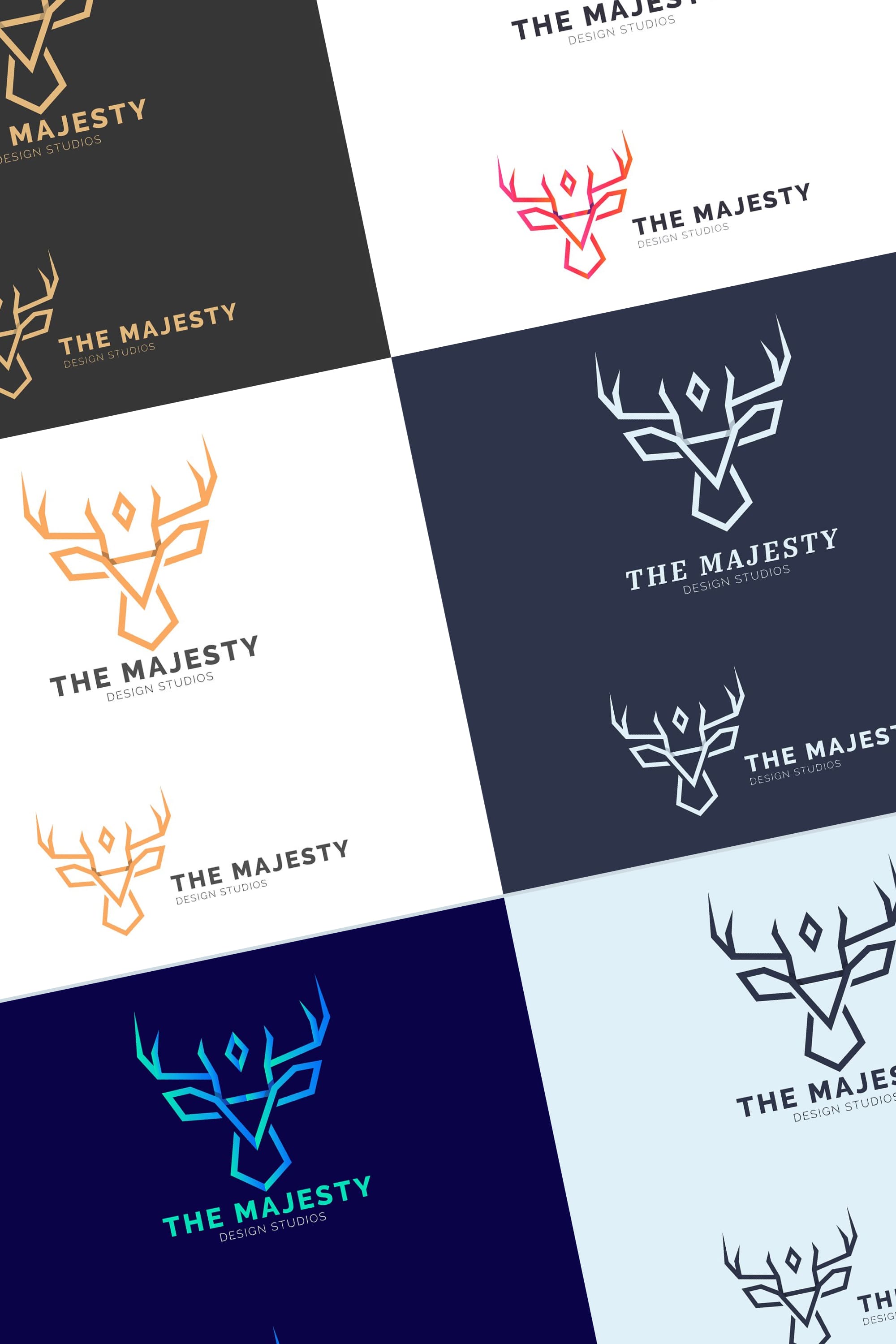 royal deer logo pinterest 2