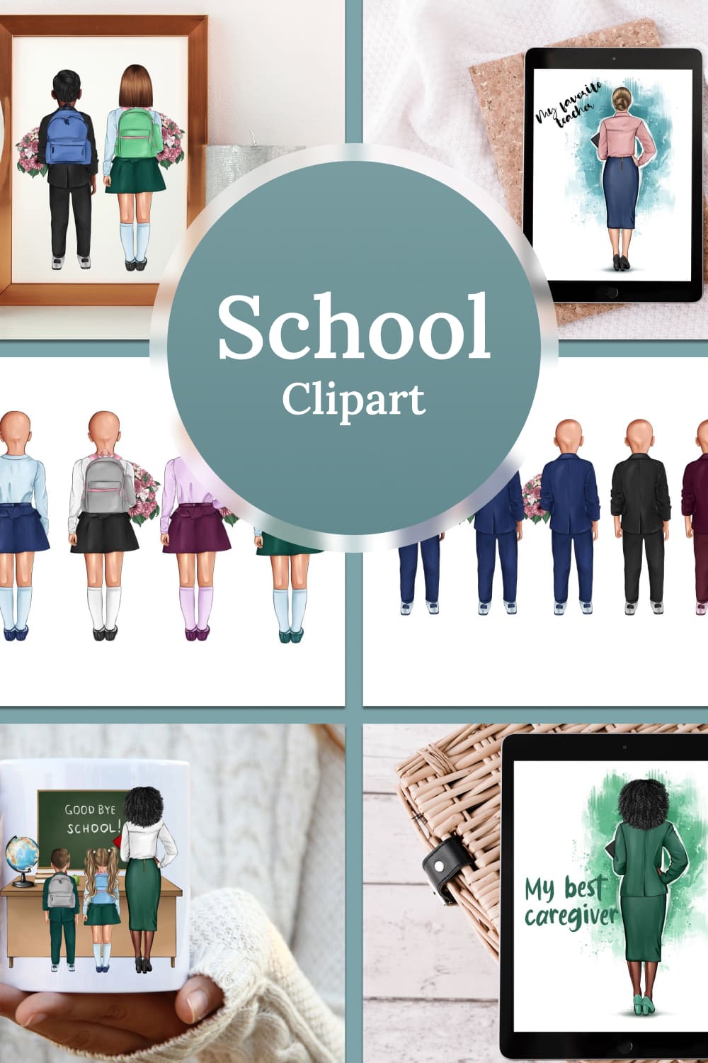 School clipart teacher s clipart - pinterest image preview.