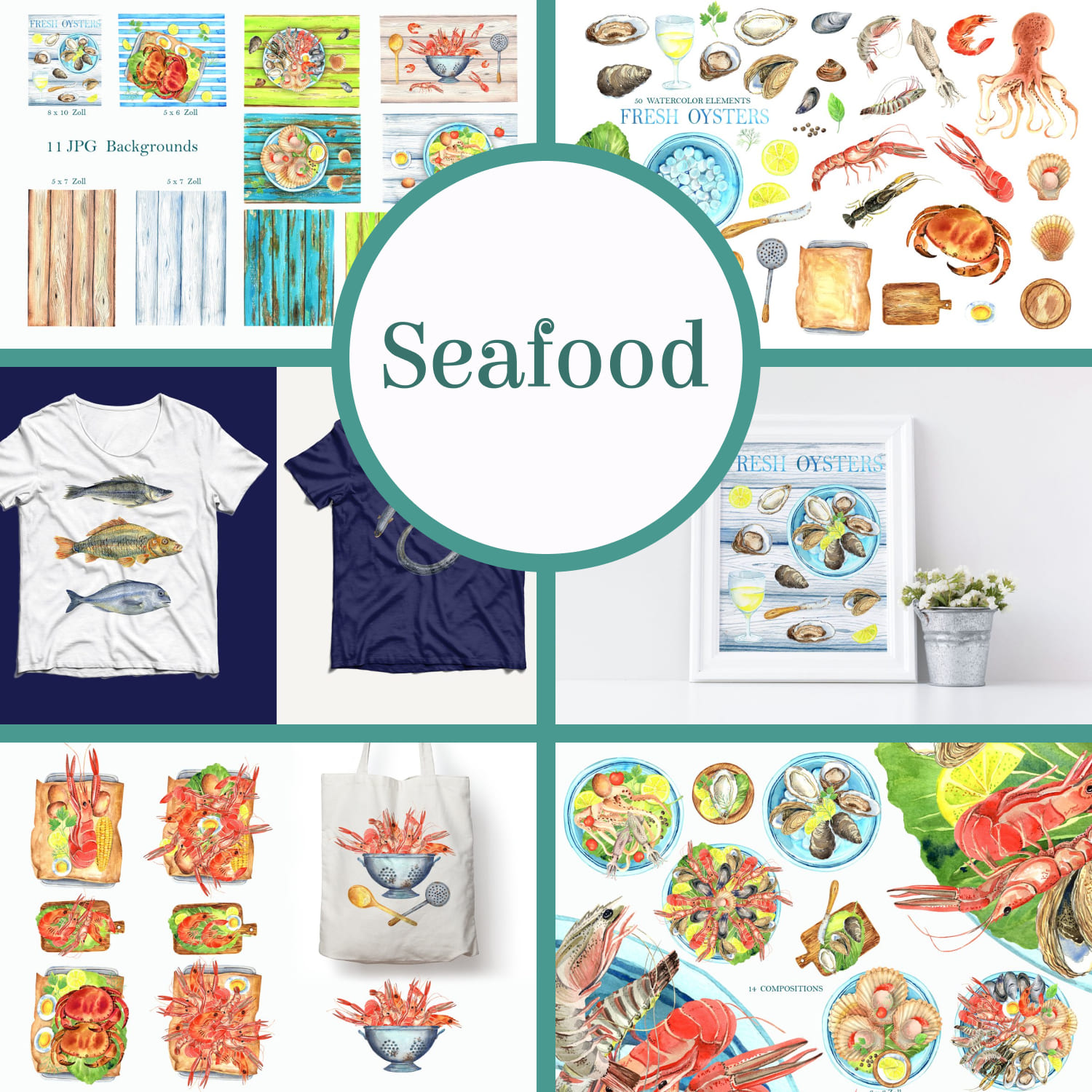 Seafood - main image preview.