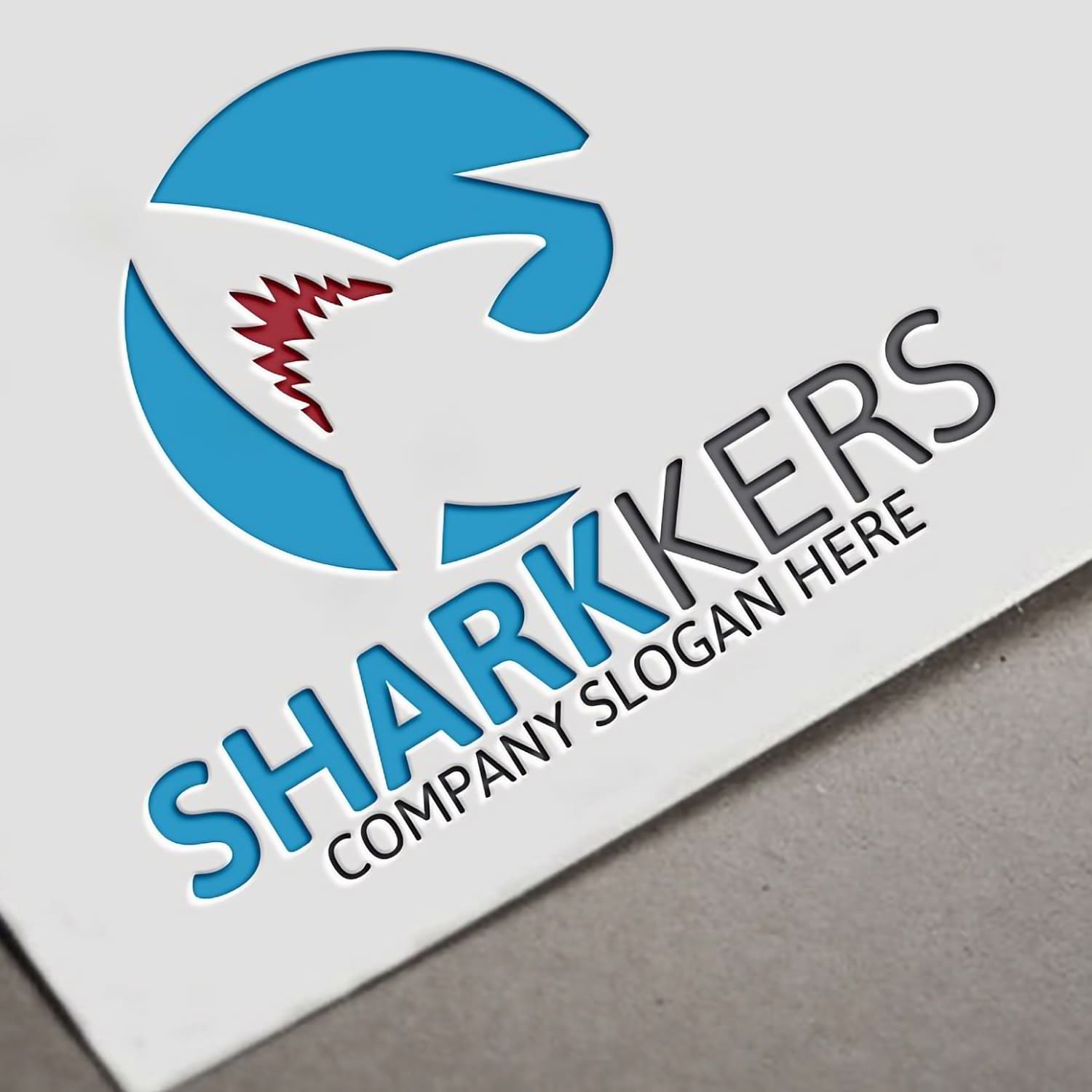 Shark Logo created by Josuf Media.