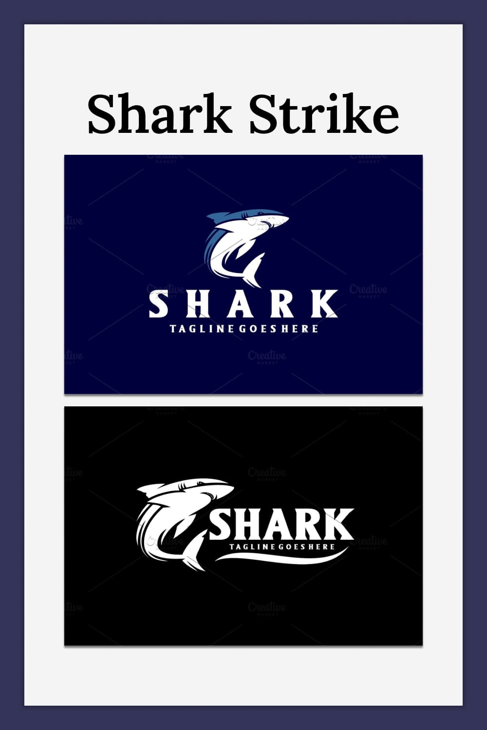 Shark strike - pinterest image preview.