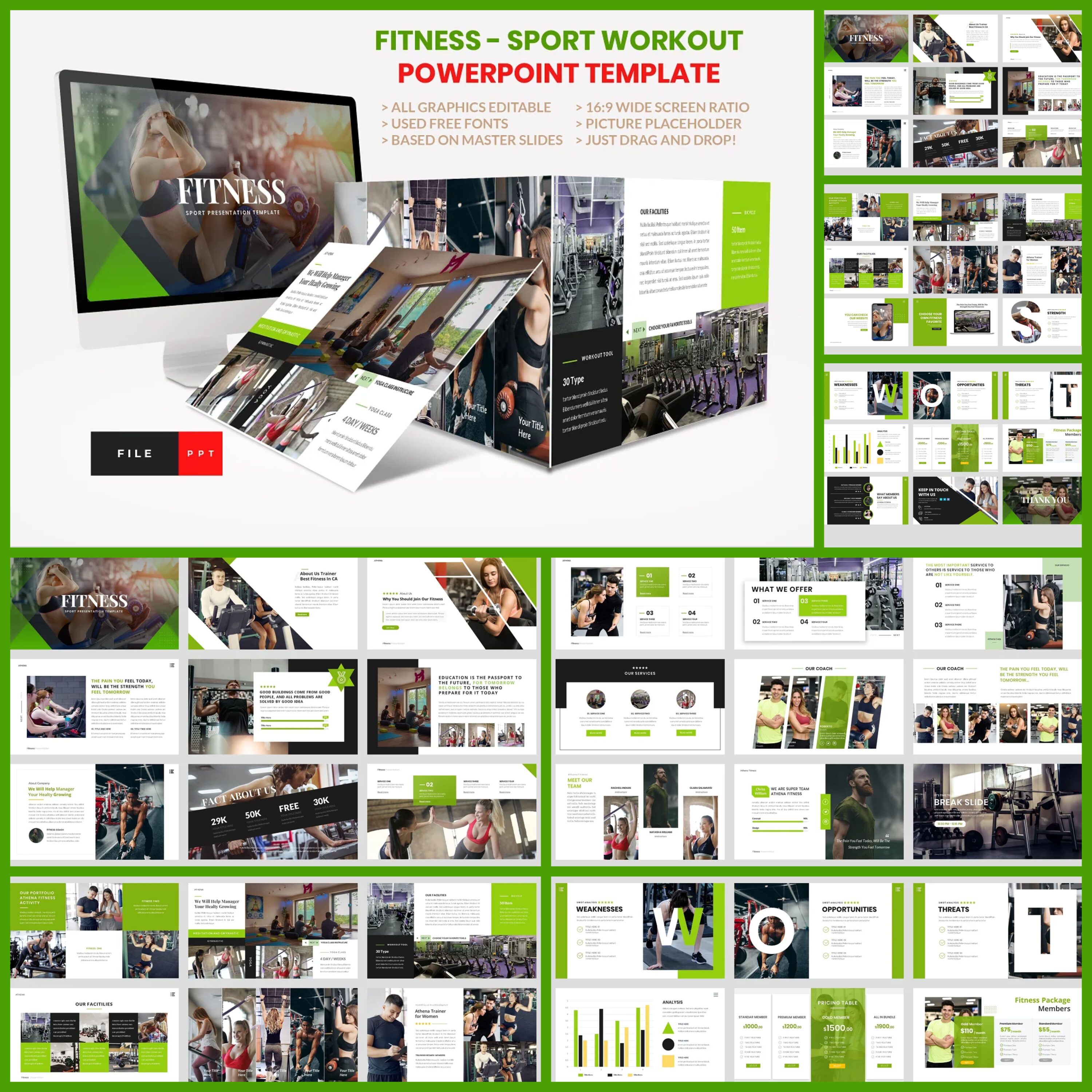 Sport - Fitness Business Workout cover.