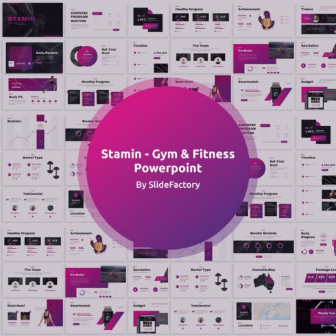stamin gym fitness powerpoint 01