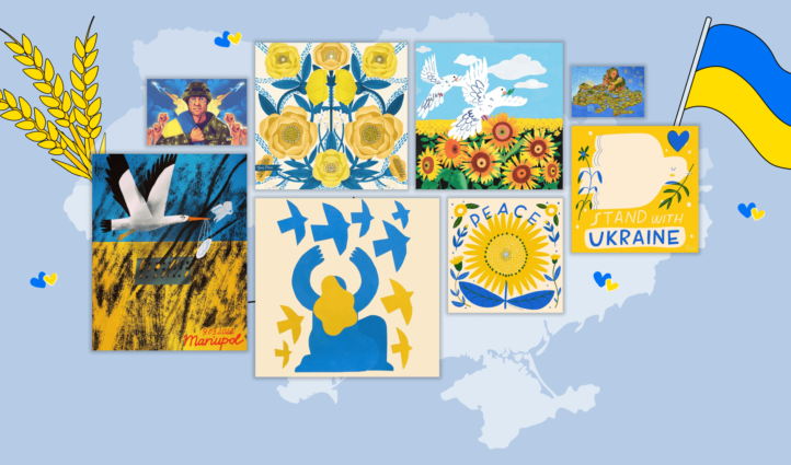 StandWithUkraine: Awesome Illustrations that Show Solidarity with Ukraine.