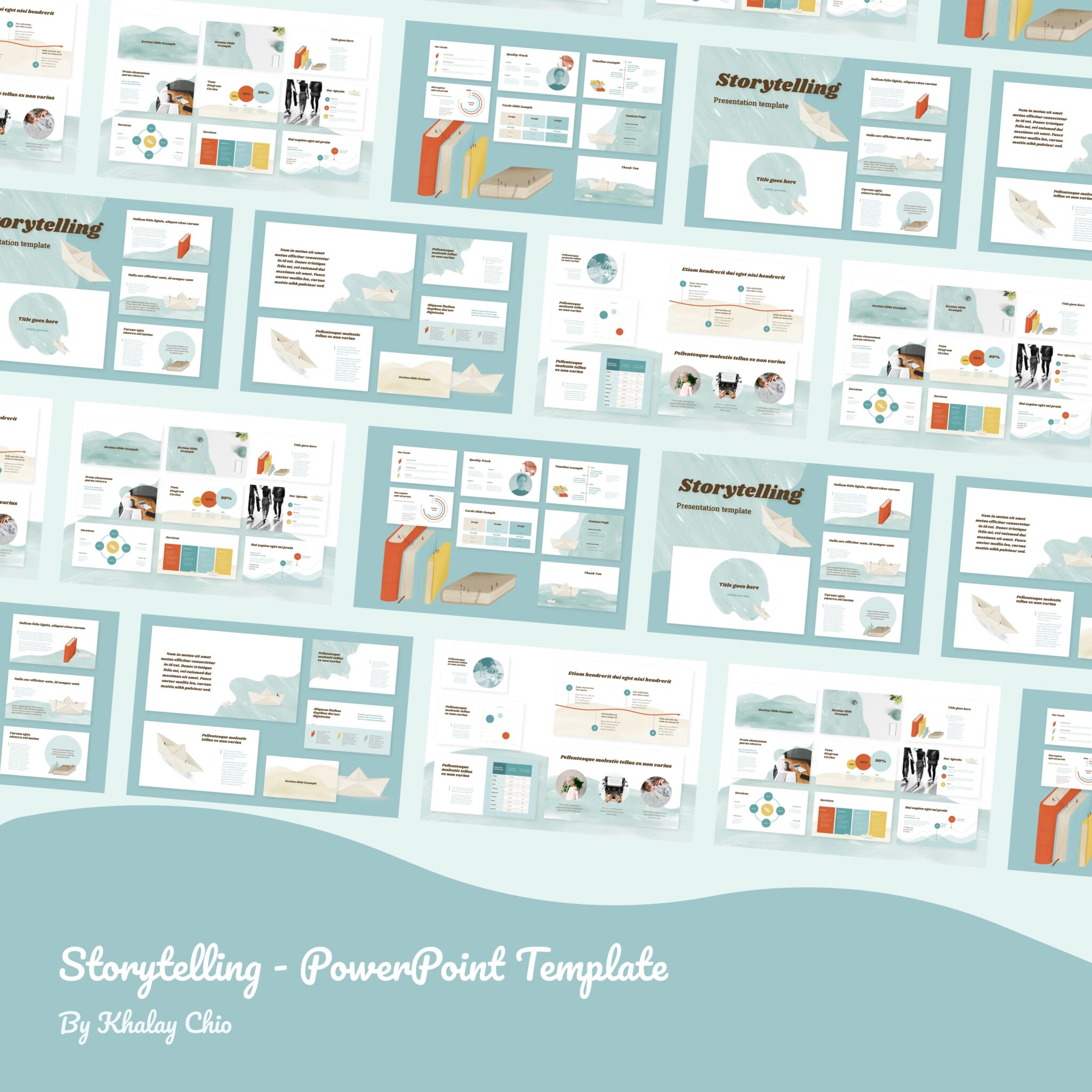 Storytelling Powerpoint Template Masterbundles