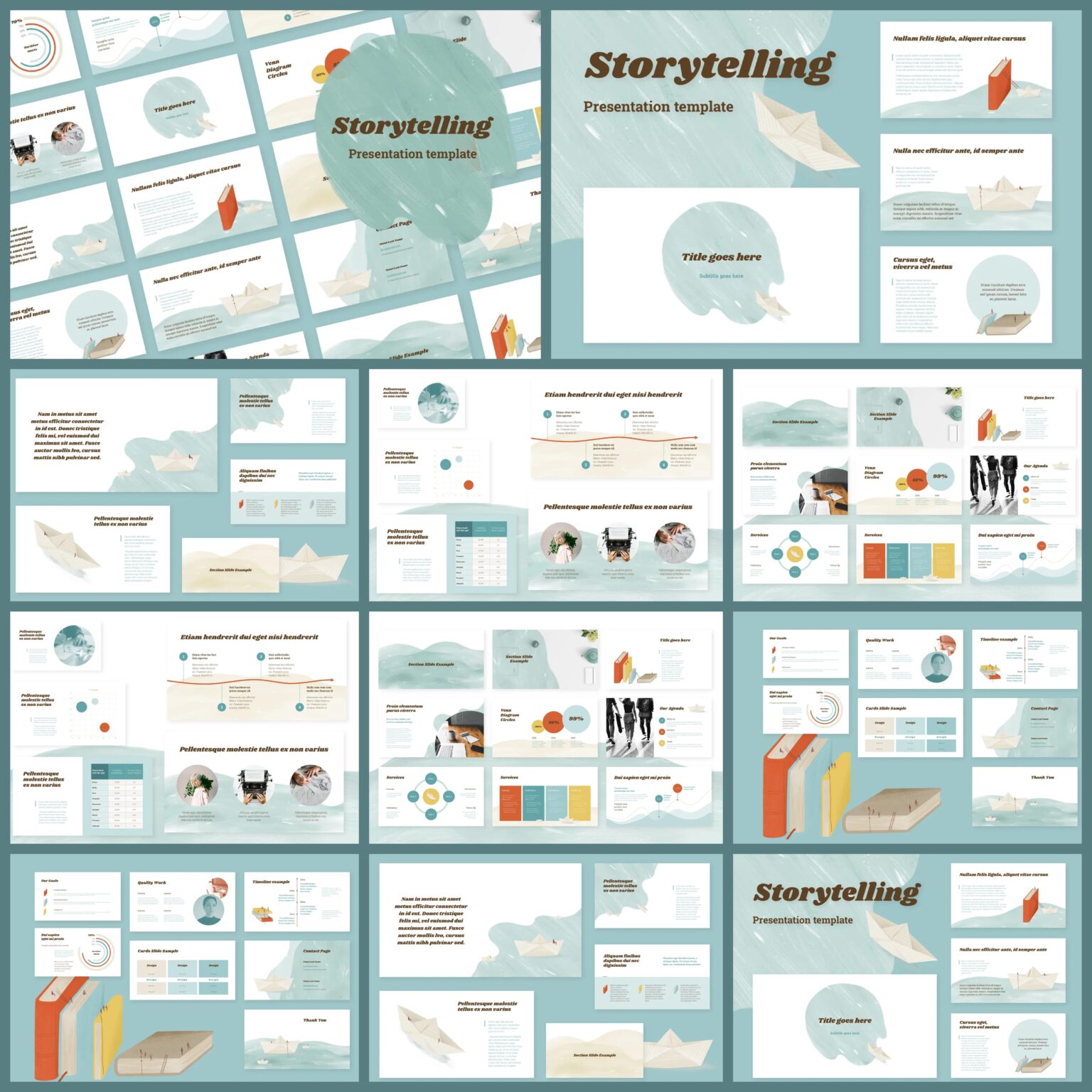 Storytelling - PowerPoint Template – MasterBundles