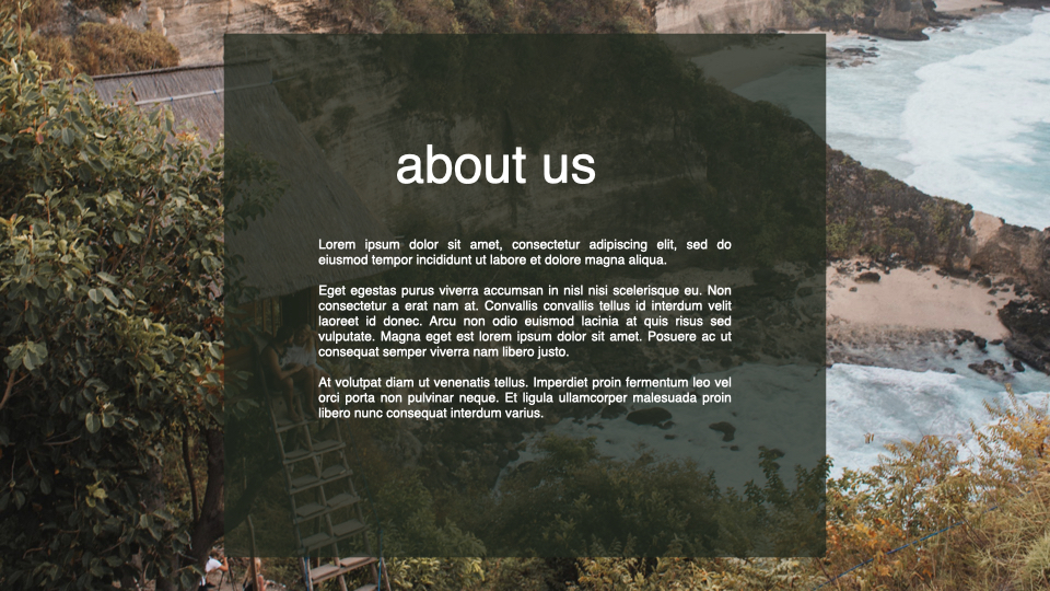 Beautiful natural background with text section.
