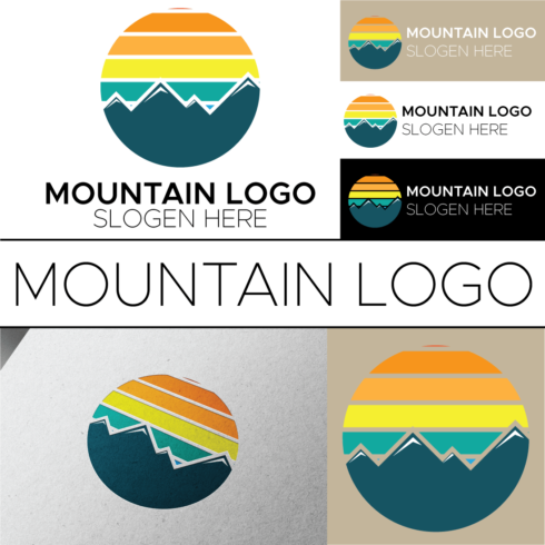 Mountain Logo Design cove rimage.