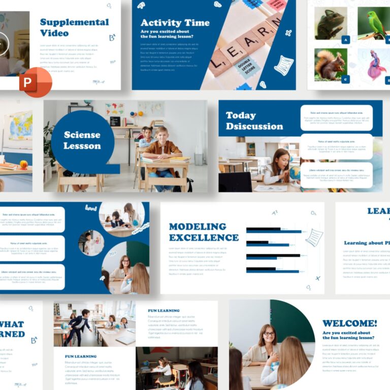 Teacher Introduction Powerpoint – MasterBundles