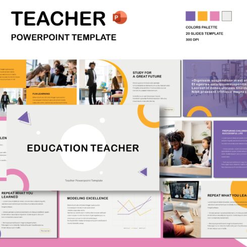 teacher powerpoint template.