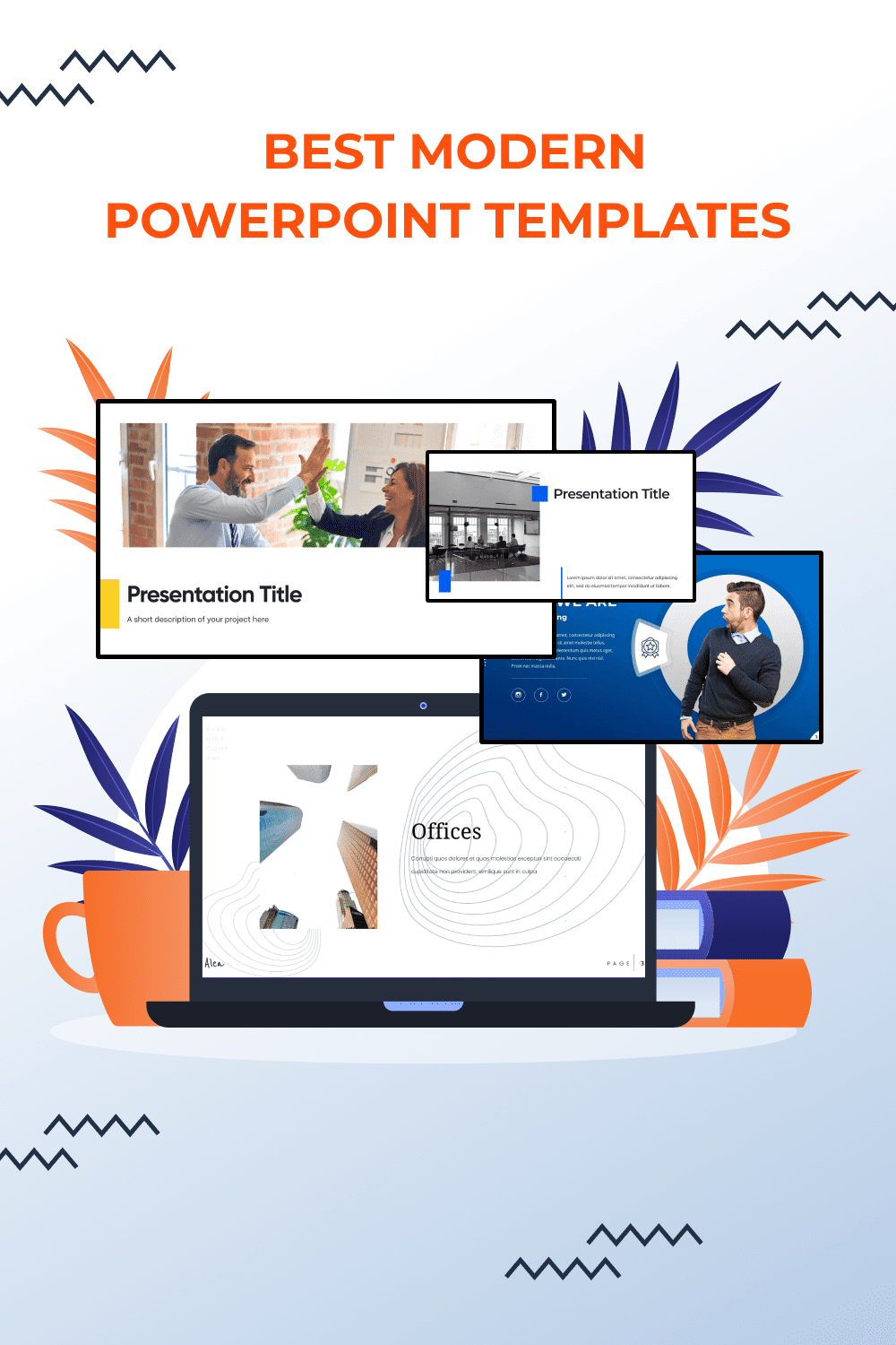 title 90 modern powerpoint templates for 2022 free and paid pinterest.