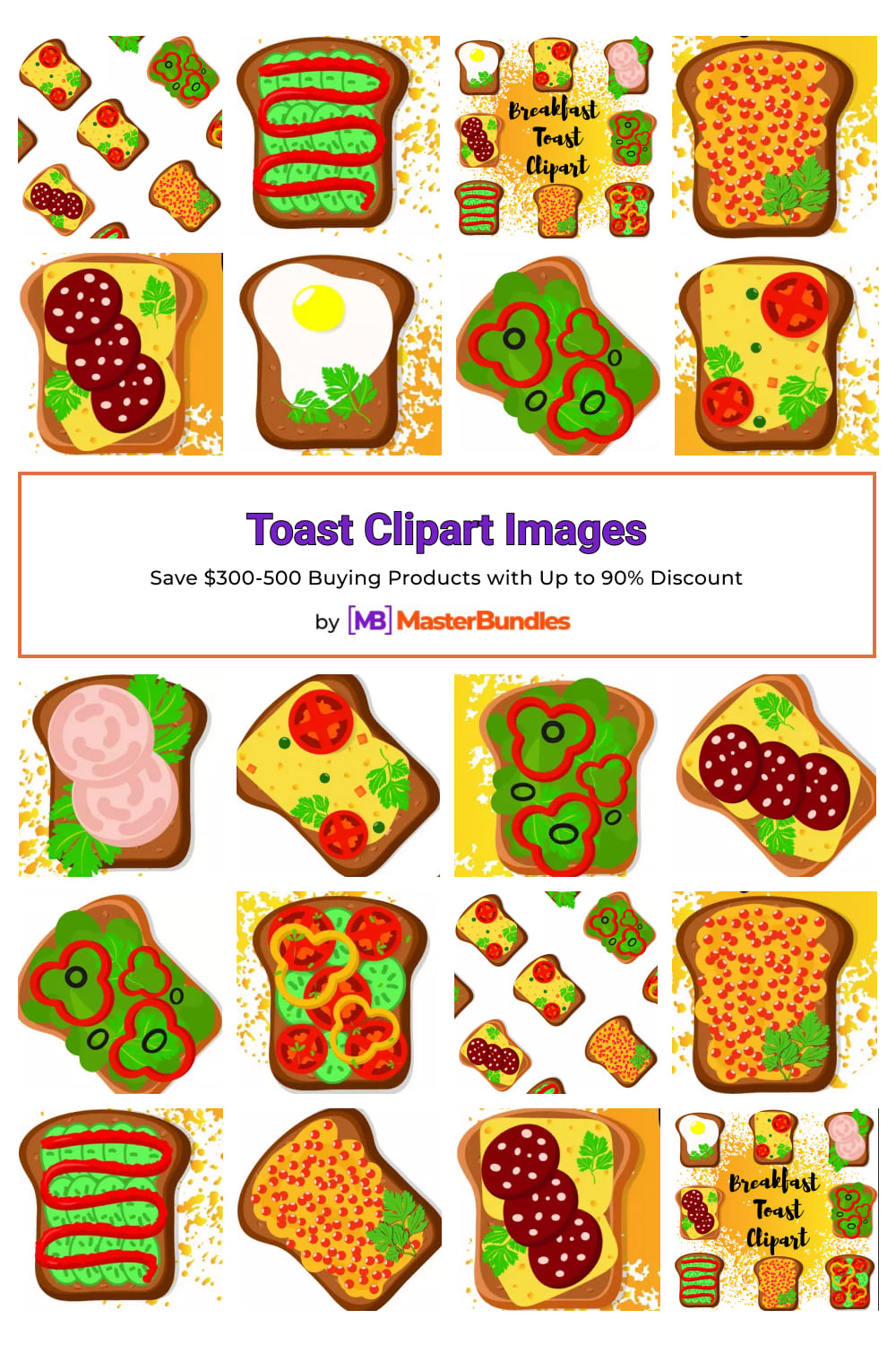 Toast Clipart Images Pinterest image.