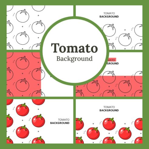 Tomato background - main image preview.