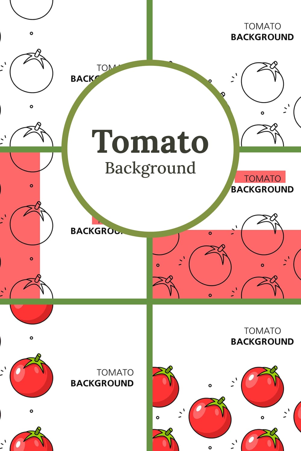 Tomato background - pinterest image preview.