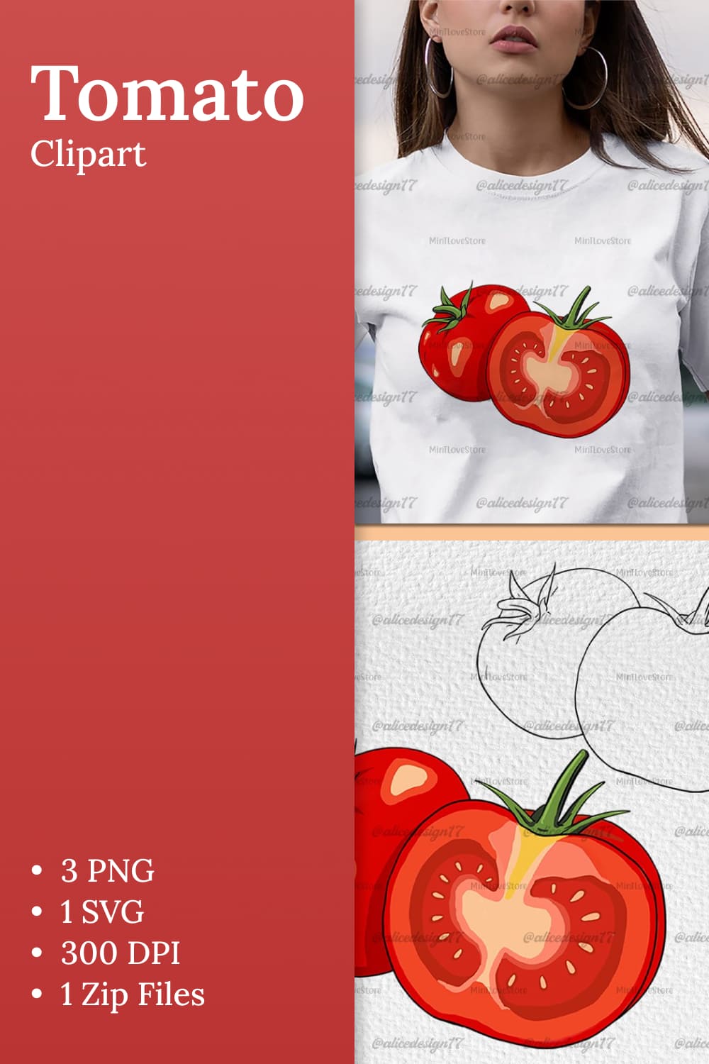 Tomato clipart vegetable clipart - pinterest image preview.