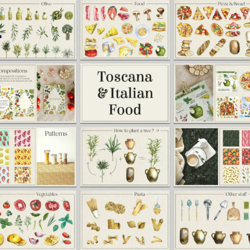 Toscana italian food - main image preview.