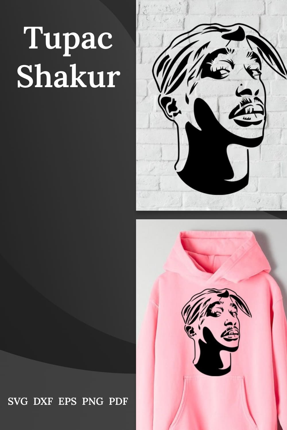 Tupac Shakur for different textures.