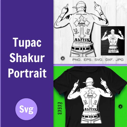 Tupac Shakur svg.