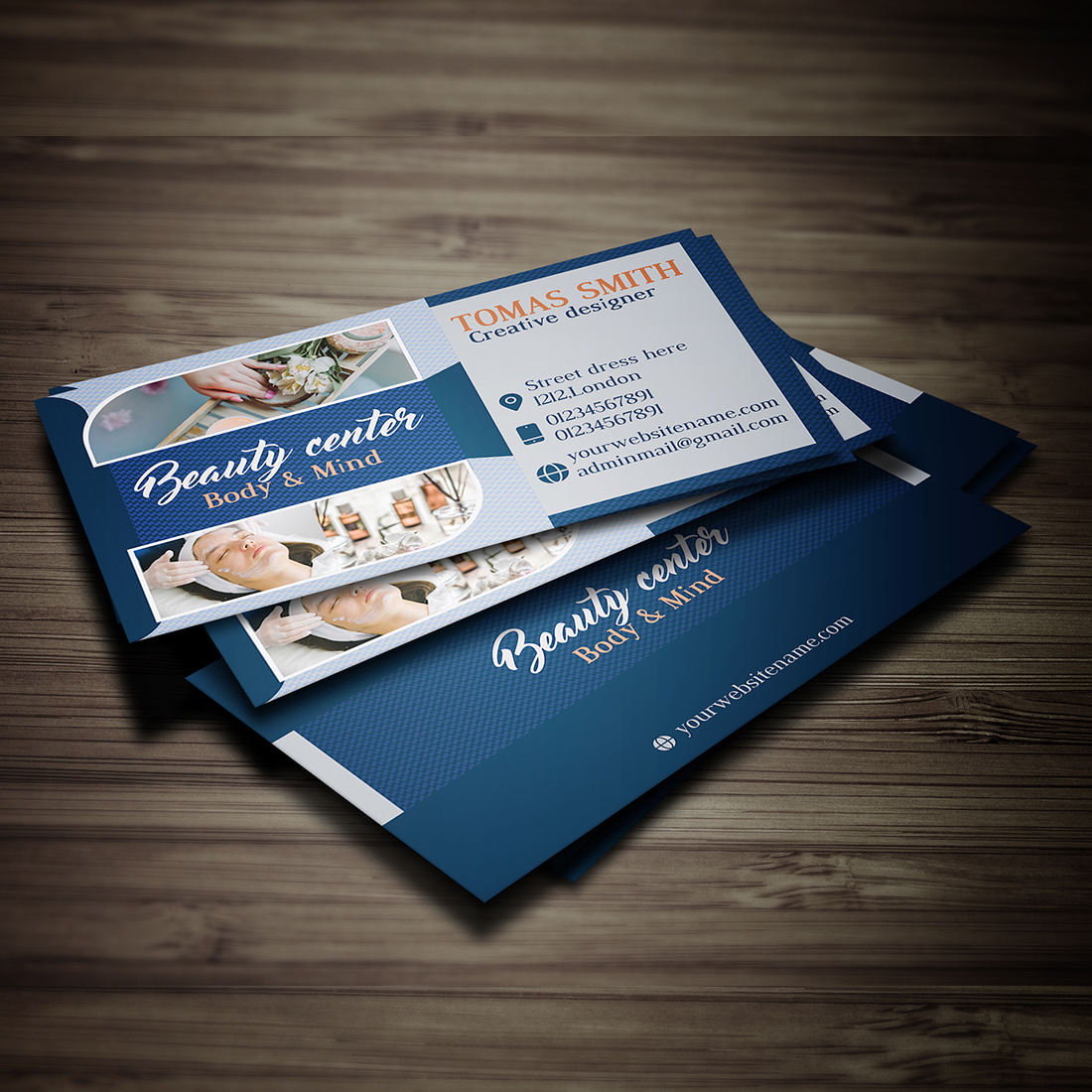 Spa Flyer and Business Card Template