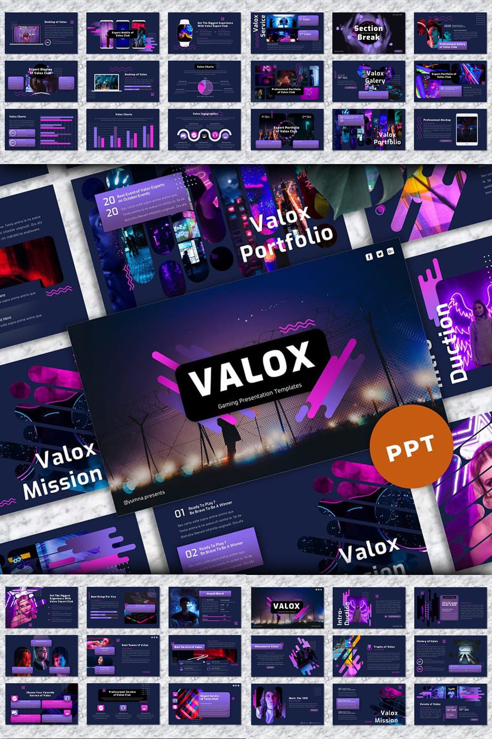 valox gaming powerpoint template pinterest 1000 1500
