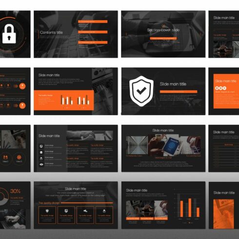 Cyber Security PPT Template | Master Bundles