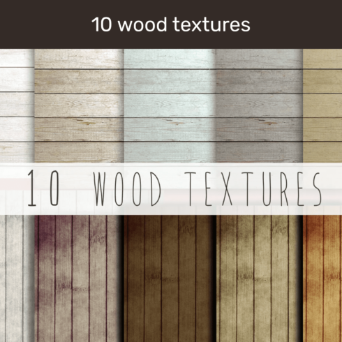 10 wood textures.