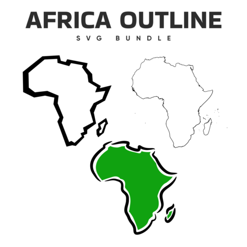 africa outline svg.