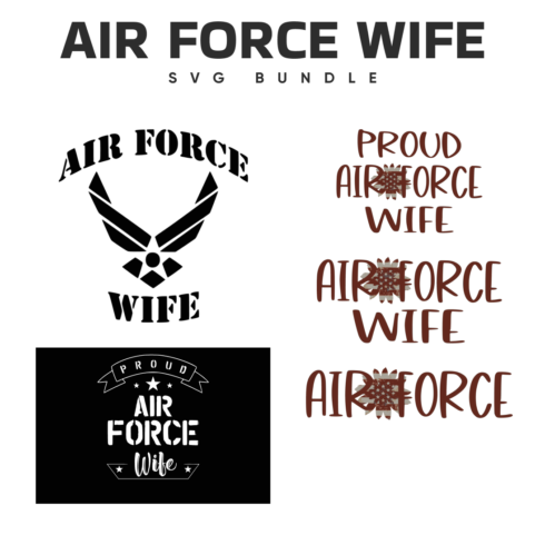 air force wife svg.