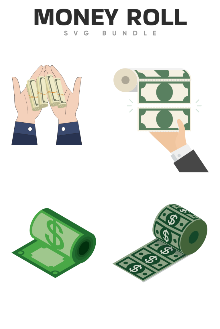 Money Roll SVG – MasterBundles