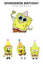 Spongebob Birthday SVG Designs – MasterBundles